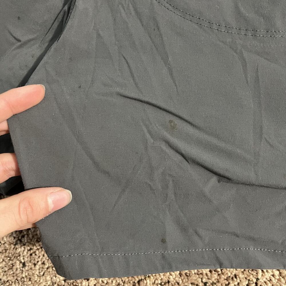 Patagonia Shorts Womens 12 Gray Hiking Walking Lightweight Quick Dry Zip‎ Pocket - Picture 6 of 13